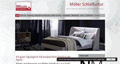 Desktop Screenshot of moeller-schlafkultur.de